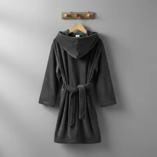 Elasztikus bársony anyag VELVET STRETCH black