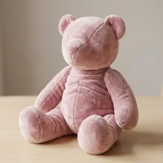Elasztikus bársony anyag VELVET STRETCH rose