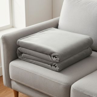 Elasztikus bársony anyag VELVET STRETCH light grey