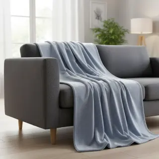 Elasztikus bársony anyag VELVET STRETCH light blue