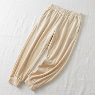 Elasztikus bársony anyag VELVET STRETCH ecru