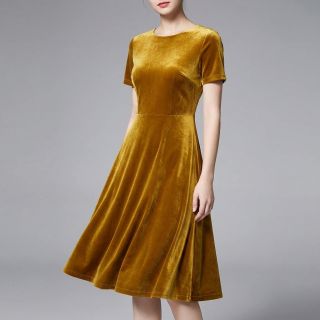 Elasztikus bársony anyag VELVET STRETCH camel