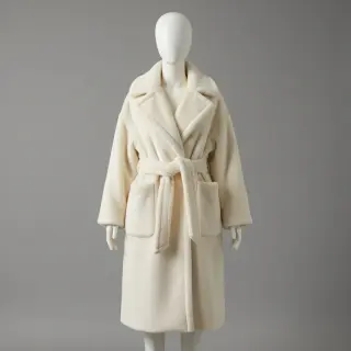 Elasztikus bársony anyag VELVET STRETCH white