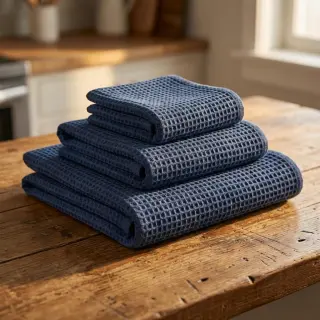 Waffle dark jeans