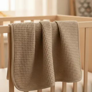 Waffle khaki