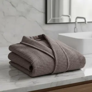 Waffle taupe