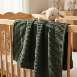 Waffle army green