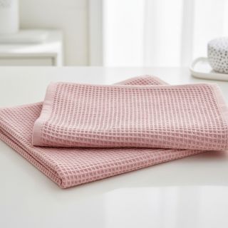 Waffle bleached rose