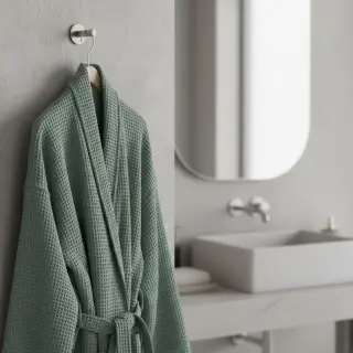 Waffle dark green