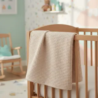 Waffle light beige