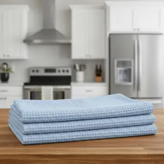 Waffle light blue