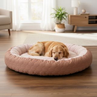 Steppelt anyag Round old rose