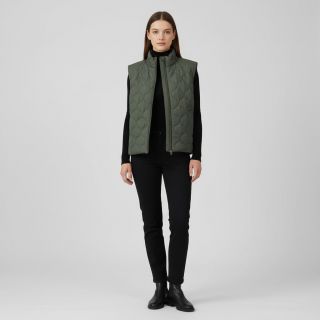 Steppelt anyag Round moss green