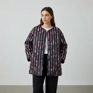Steppelt anyag VELVET Stripes navy