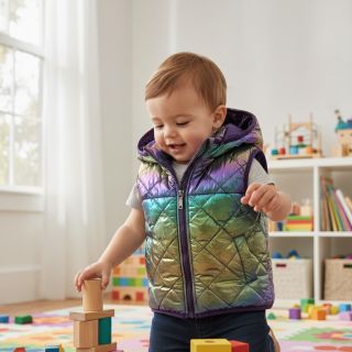 Steppelt anyag FOIL Rainbow multi