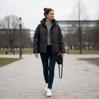 Steppelt anyag Classic black