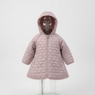 Steppelt anyag FOIL Hearts dark powder