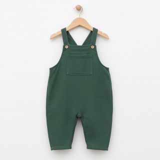 Lenvászon előmosott STONEWASHED PREMIUM bottle green