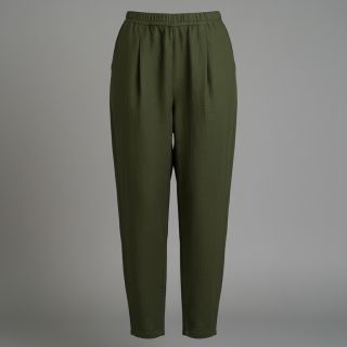 Lenvászon előmosott 170 g army green