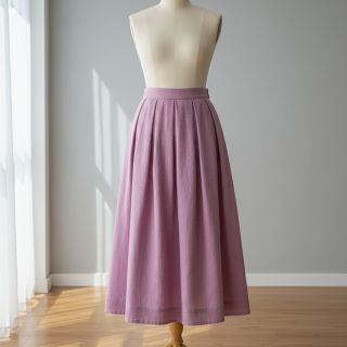 Lenvászon előmosott orchid pink