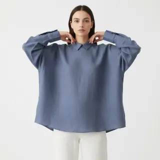 Lenvászon előmosott 170 g jeans