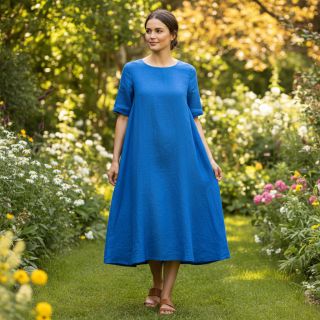 Lenvászon előmosott 170 g cobalt