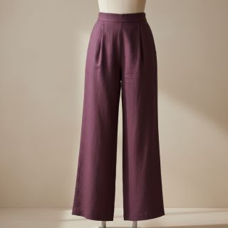 Lenvászon előmosott 170 g mulberry