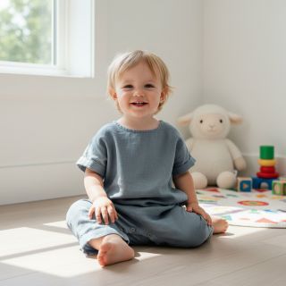 Lenvászon előmosott 170 g ocean green