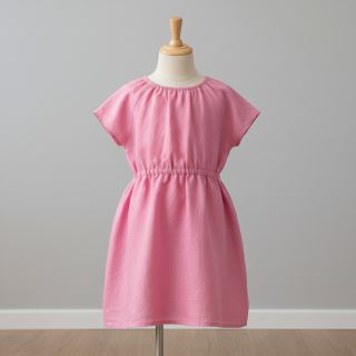 Lenvászon előmosott 170 g light pink