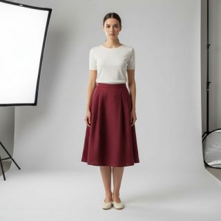 Lenvászon előmosott 170 g bordeaux