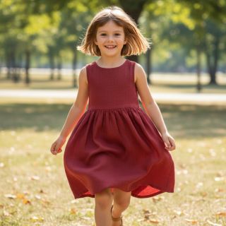 Lenvászon előmosott 170 g wine red