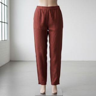 Lenvászon előmosott 170 g wine red