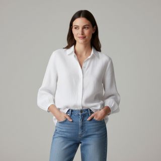 Lenvászon előmosott 170 g white