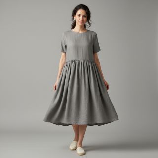 Lenvászon előmosott 170 g grey