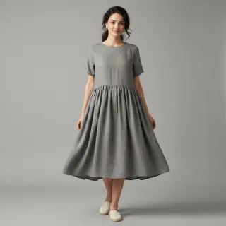 Lenvászon előmosott 170 g grey