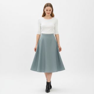 Lenvászon előmosott ocean green