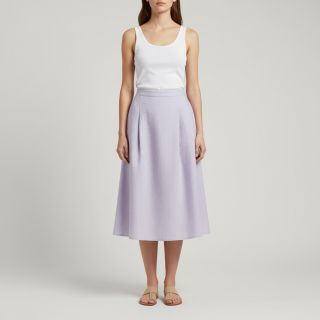 Lenvászon előmosott light violet