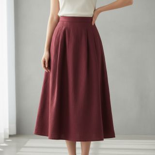 Lenvászon előmosott bordeaux