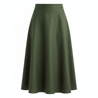 Lenvászon előmosott forest green