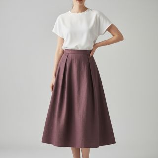 Lenvászon előmosott old purple