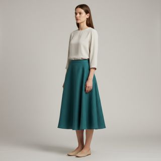 Lenvászon előmosott dark cyan