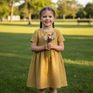 Lenvászon előmosott ochre