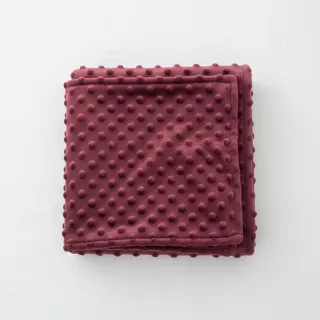 Minky bordeaux