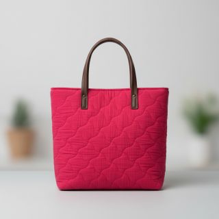Dupla géz/muszlin QUILT NOE magenta