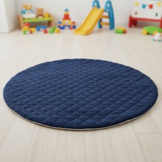 Dupla géz/muszlin QUILT navy