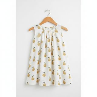 Dupla géz/muszlin Pears design B digital print