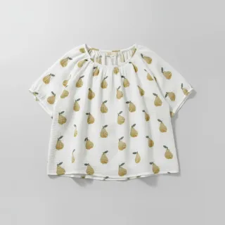 Dupla géz/muszlin Pears design B digital print