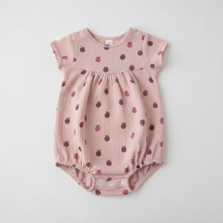 Dupla géz/muszlin Fruits apple soft rose