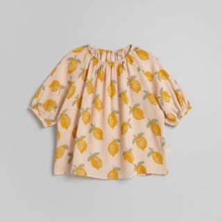 Dupla géz/muszlin Lemons sand