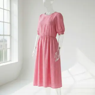 Dupla géz/muszlin Vintage pink